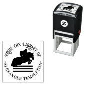 Reitfahrer, Bibliotheksname für Pferde Permastempel (Beispiel)