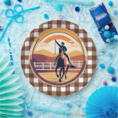 Reitfahrer Pappteller (Party)