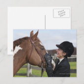 Reitfahrer Postkarte (Vorne/Hinten)