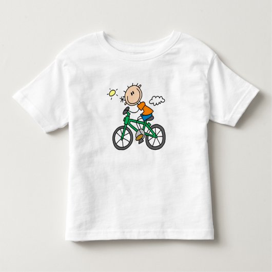 Reitfahrrad - Mann Kleinkind T-shirt (Vorderseite)