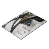 Reitfenster zum Soul-Notebook oder -Journal Notizblock (Linke Seite)