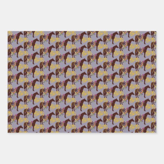 Reitfest Geschenkpapier Set (Vorderseite 3)