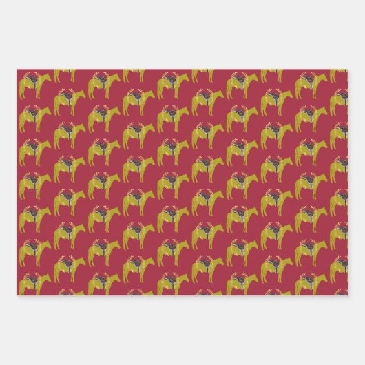 Reitfest Geschenkpapier Set (Vorderseite 2)