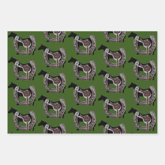 Reitfest Geschenkpapier Set (Vorderseite)