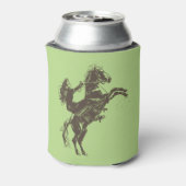 Reitfrau Dosenkühler (Kanne Rückseite)