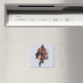 Reitfrau Magnet (In Situ (Geschirrspüler))