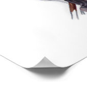 Reitfrau Poster (Ecke)