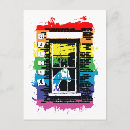 Reitgalerie Postkarte (Vorderseite)