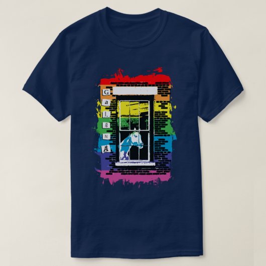 Reitgalerie T-Shirt (Design vorne)