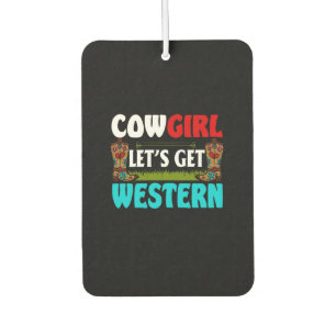 Reitgeschenk Cowgirl Lasse Western holen Autolufterfrischer