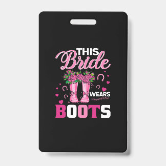Reitgeschenk | Diese Braut trägt Stiefel Ausweis