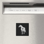 Reitgeschenk für Pferde Magnet (In Situ (Geschirrspüler))