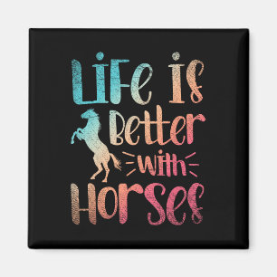 Reitgeschenk für Tiere ist besser mit H Magnet