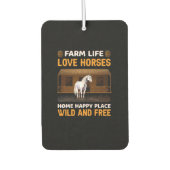 Reitgeschenk | LIEBE Autolufterfrischer (Vorderseite)