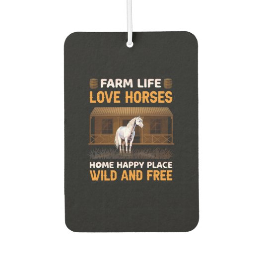 Reitgeschenk | LIEBE Autolufterfrischer (Vorderseite)