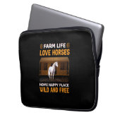 Reitgeschenk | LIEBE Laptopschutzhülle (Vorderseite Links)