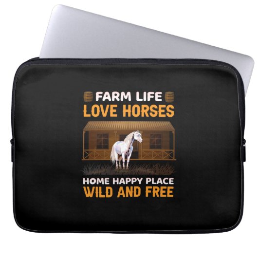 Reitgeschenk | LIEBE Laptopschutzhülle (Vorderseite)