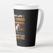Reitgeschenk | LIEBE Milchtasse (Rechte Ecke)