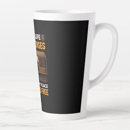Reitgeschenk | LIEBE Milchtasse (Rechts)