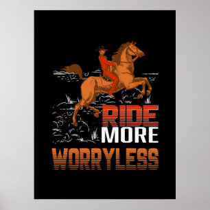 Reitgeschenk   Mehr Spaß Poster