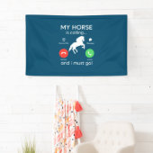 Reitgeschenk | Mein Pferd ruft Banner (Insitu)
