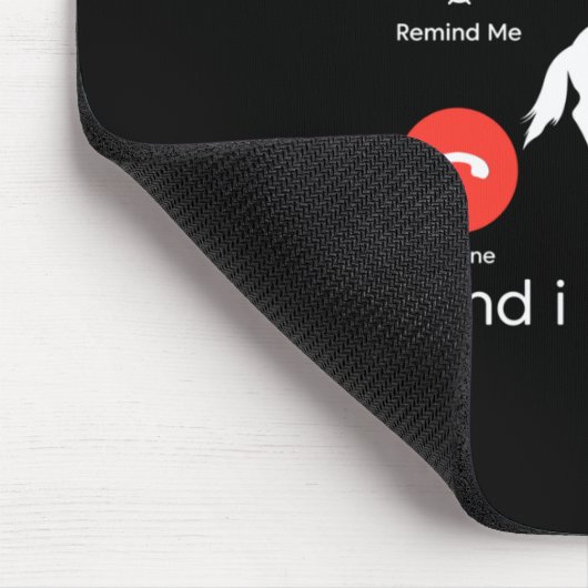 Reitgeschenk | Mein Pferd ruft Mousepad (Ecke)