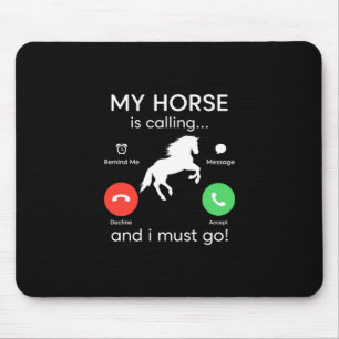 Reitgeschenk   Mein Pferd ruft Mousepad