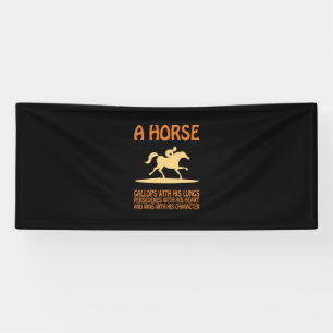 Reitgeschenk Pferdegalopp Banner