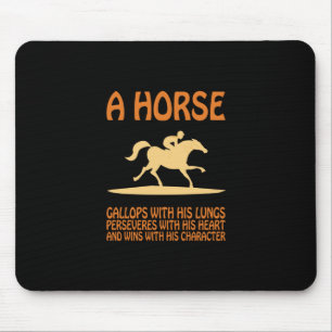 Reitgeschenk Pferdegalopp Mousepad