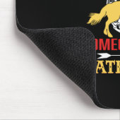 Reitgeschenk | Wie jemand Verlassen leben Mousepad (Ecke)
