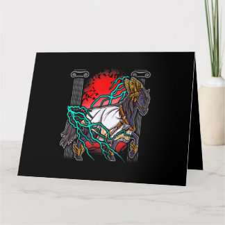 Reitgriechische Mythen Zeus Alte Götter Equine Lig Karte