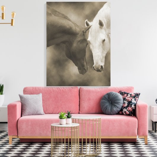 Reitgruß Leinwand (Insitu (Wohnzimmer))