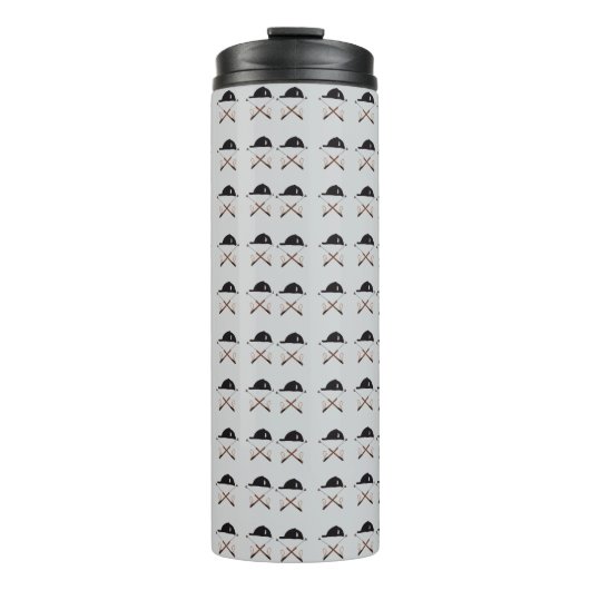 Reithelm und Gerte Tumbler Thermosbecher (Vorderseite)