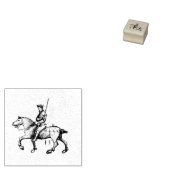 Reitkamm (mittelalterliches Manuskript 1.3) Gummistempel (Stempel)