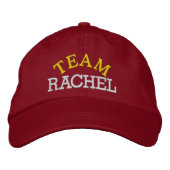 Reitkappe von SRF Bestickte Baseballkappe (Vorderseite)