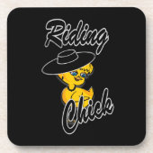 Reitkick #4 getränkeuntersetzer (Vorderseite)