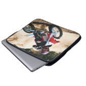 Reitkissen Laptopschutzhülle (Vorne Knopf)