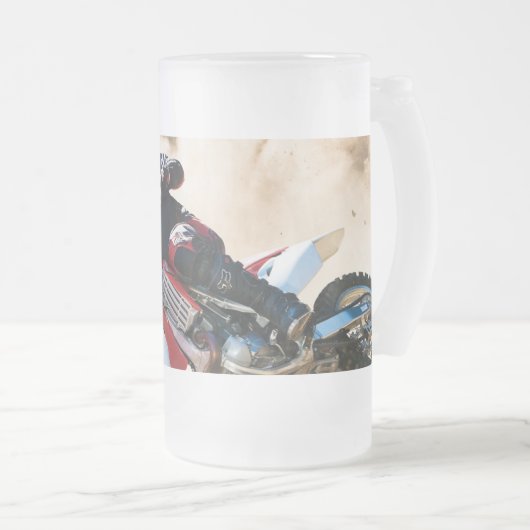 Reitkissen Mattglas Bierglas (VorderseiteRechts)