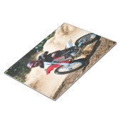 Reitkissen Notizblock (angewinkelt)