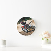 Reitkissen Runde Wanduhr (Zuhause)