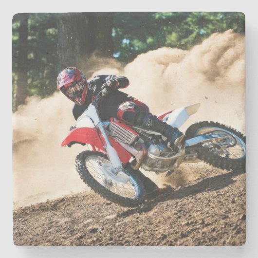 Reitkissen Steinuntersetzer (Vorderseite)