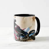 Reitkissen Tasse (VorderseiteRechts)