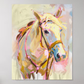 Reitkunst, Cowgirl-Dekoration, Western Ranch Poster (Vorne)