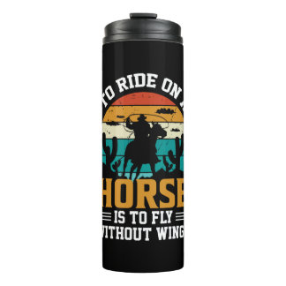 Reitkunst Thermosbecher