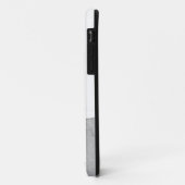 Reitkunststift zeichnend Schwarzweiß Case-Mate iPhone Hülle (Hinten/Links)