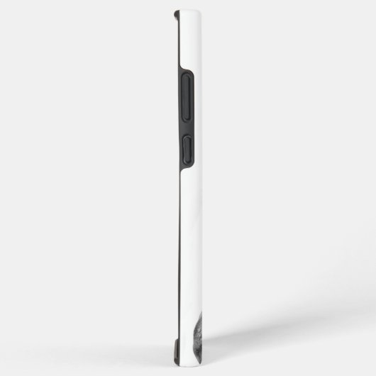 Reitkunststift zeichnend Schwarzweiß Samsung Galaxy Hülle (Rechte Seite)