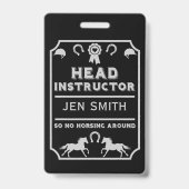 Reitlehrer Ausweis (Back)