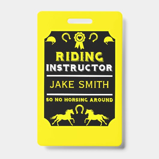 Reitlehrer Ausweis (Front)