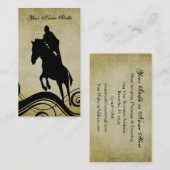 Reitlehrer oder stabile Visitenkarte (Vorne/Hinten)