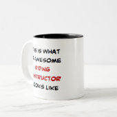 Reitlehrer, phantastisch zweifarbige tasse (Vorderseite Links)